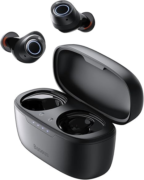 Baseus Bowie MA10 ANC Fone De Ouvido Bluetooth com Cancelamento de Ruído Ativo, IPX6 À Prova D'água (MA10)