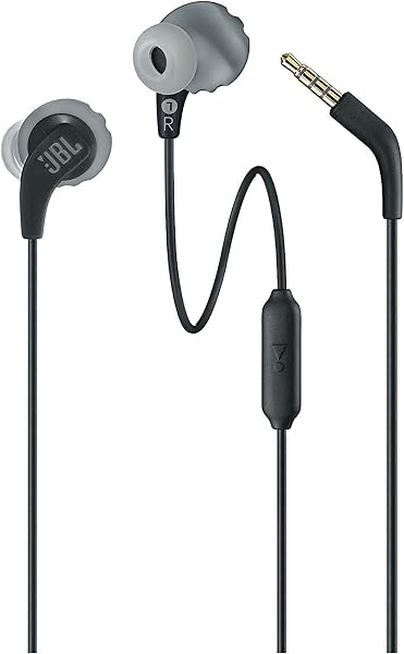Fone de Ouvido JBL Endurance Run Preto Esportivo À Prova de Suor