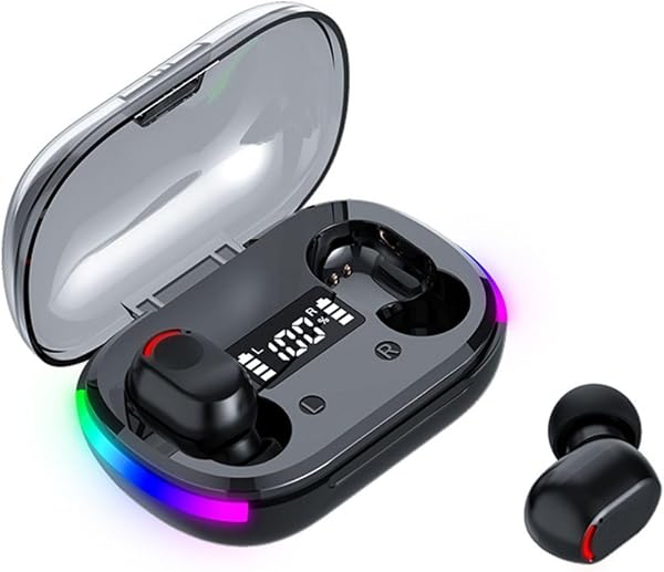Fone De Ouvido Sem Fio Bluetooth 5.1 Com Microfone, IPX4 Resistente A Água, E Cancelamento De Ruído Ativo [KRV Magazine]