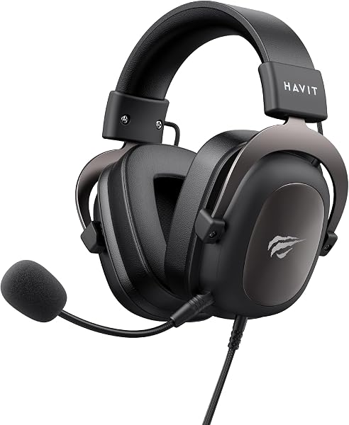 Havit Headphone Fone de Ouvido H2002d, Gamer, com Microfone, Falante 53mm, Plug 3,5mm
