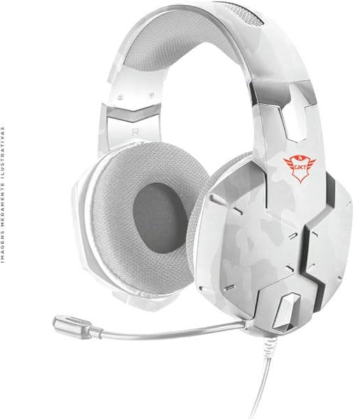 Headset Gaming Trust GXT322W Carus snow camo