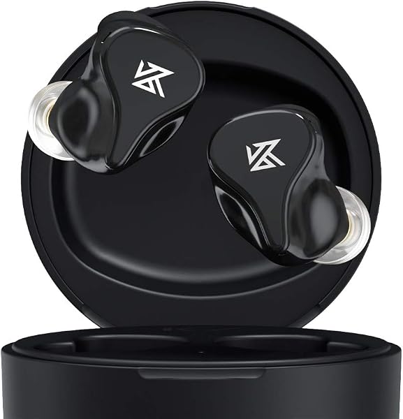 KZ Z1 Pro Fone de Ouvido Sem Fio TWS Bluetooth 5.2 com Cancelamento de Ruído Ativo IPX6 (Preto)