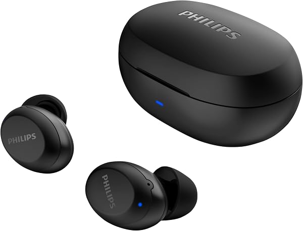 Philips TAT1235BK/00 Fone de Ouvido Intra-auricular Bluetooth sem Fio IPX4 Preto